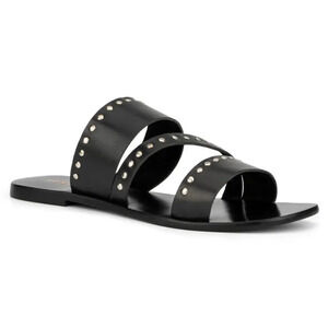 Torgeis Women's Sylvia Sandal in Black  Sz: 10